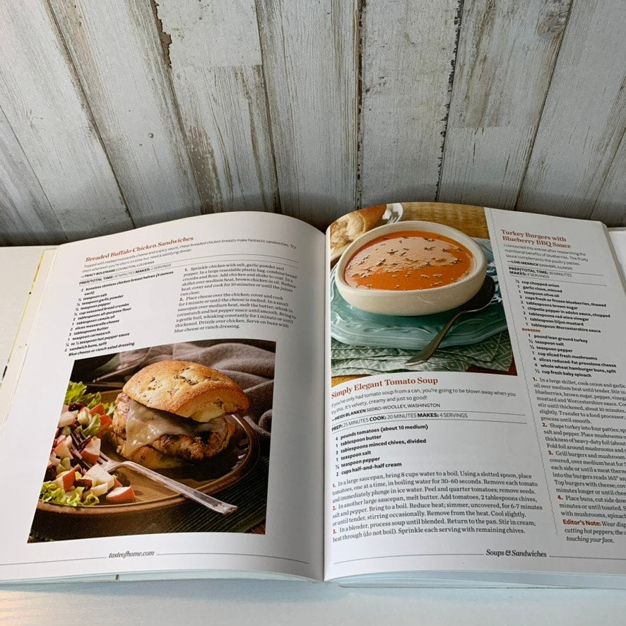 Taste of Home Home Style Cooking Cookbook Hardcover