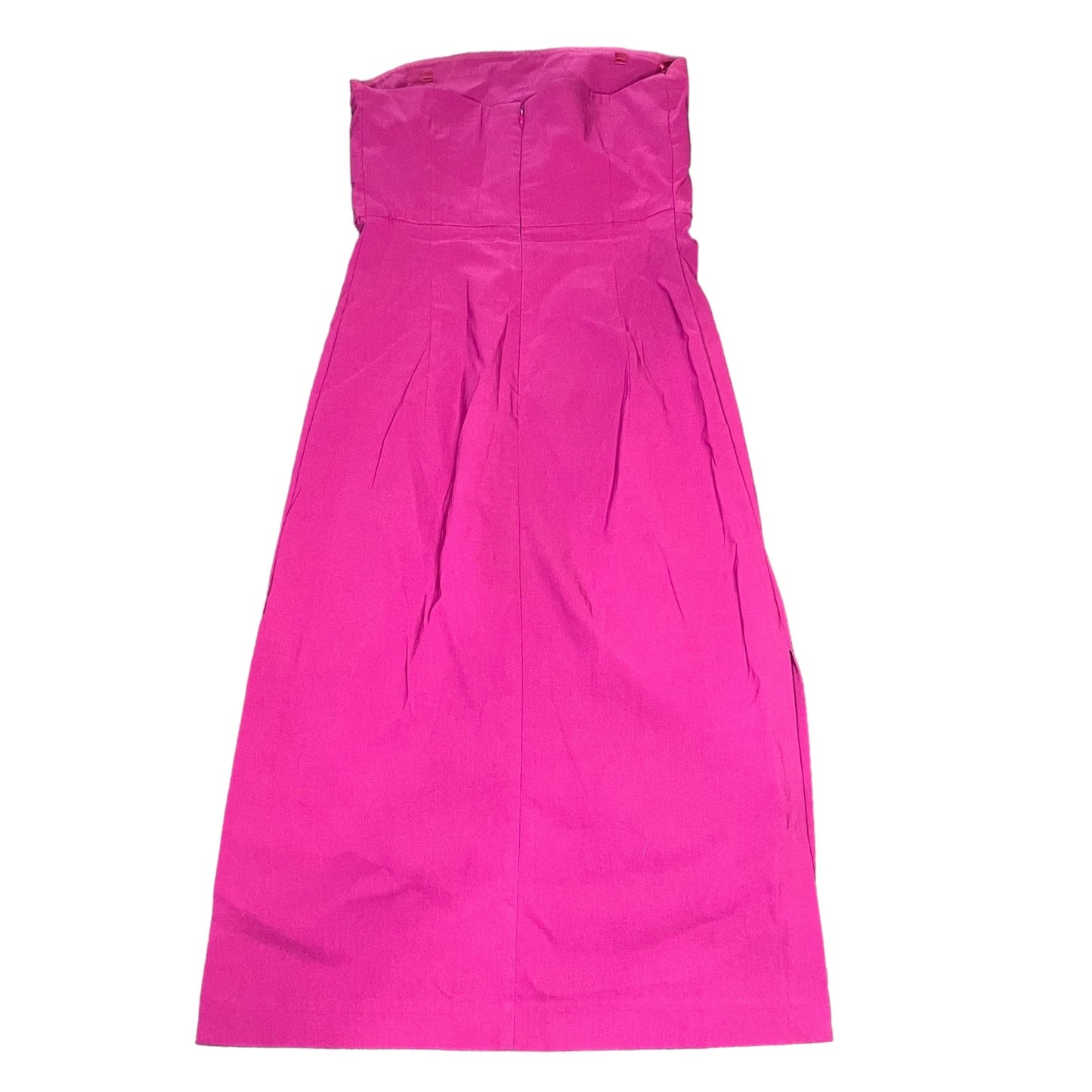 Express Women's Size 6 Y2K Pink Strapless Midi Dress Party/Cocktail