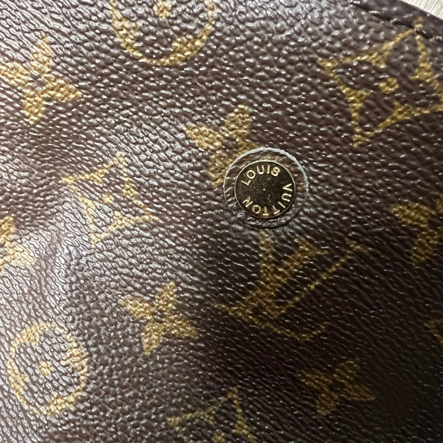 Authentic Louis Vuitton Monogram Montaigne MM 2Way Bag Hand Bag M41056