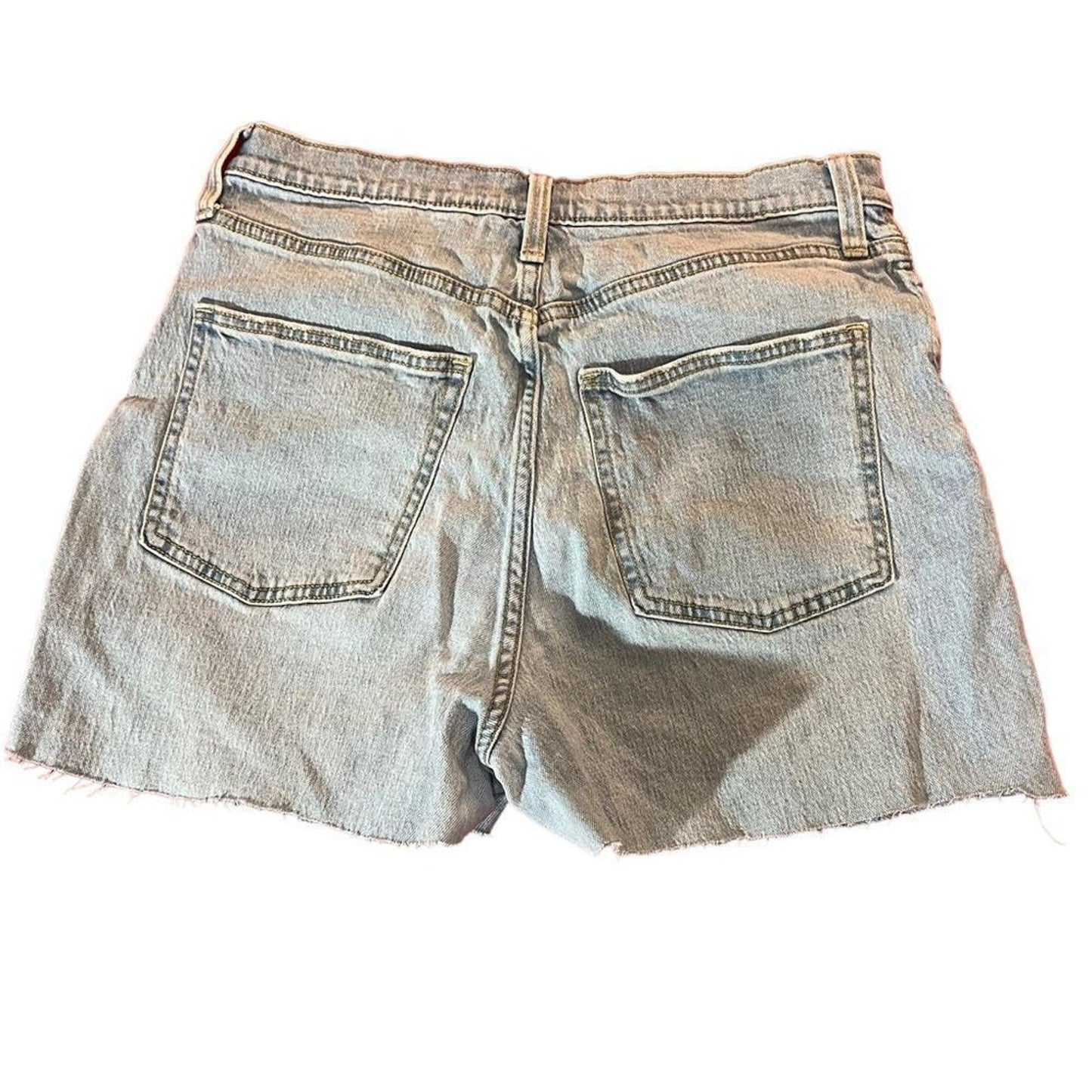 Universal Thread Size 12 Light Wash Mom Shorts