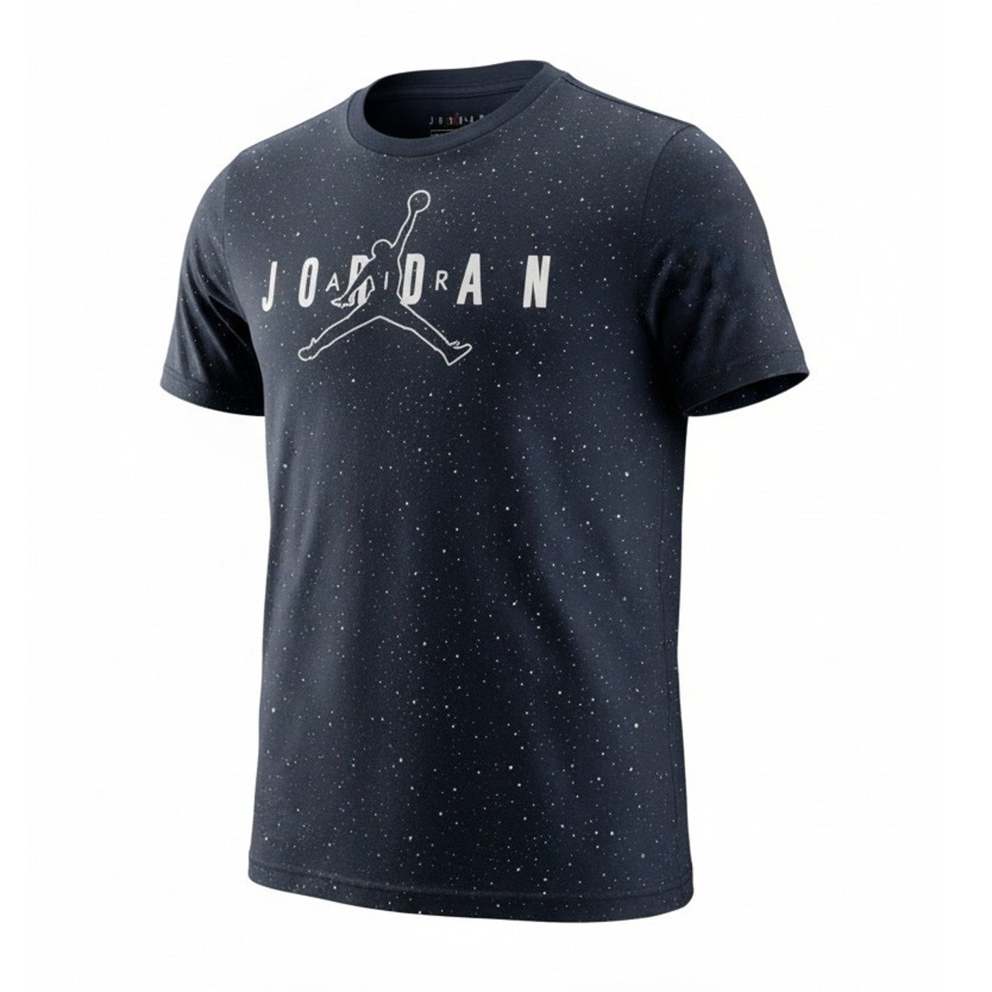 Jordan Jumpman Graphic T-Shirt Boys Youth XL Black Speckled All-Over Print