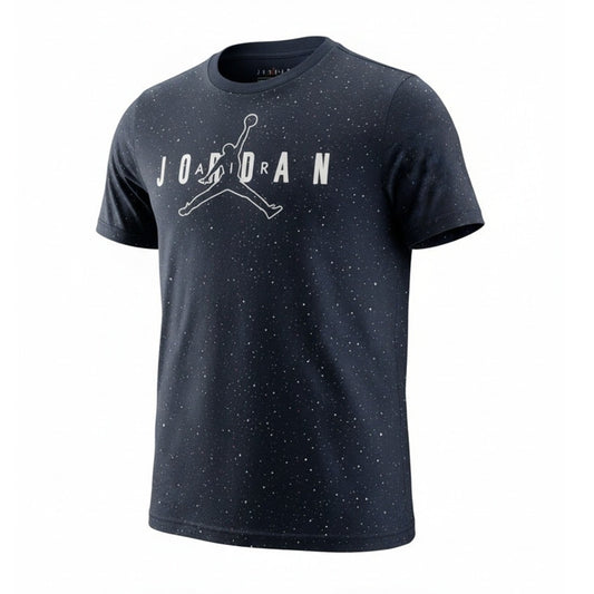 Jordan Jumpman Graphic T-Shirt Boys Youth XL Black Speckled All-Over Print