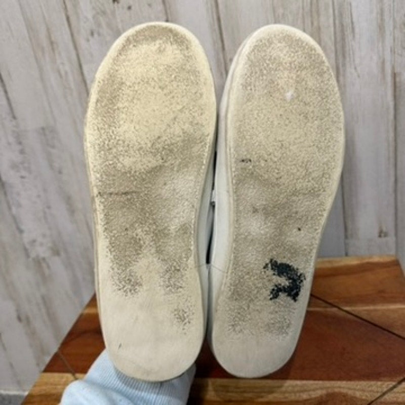 Kate Spade Women's Lillie White Ruffle Slip-On Sneakers Size 6.5 Casual Flats