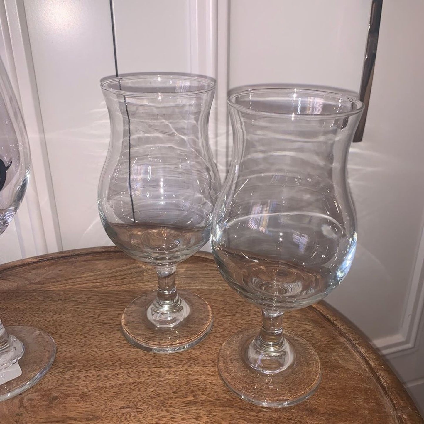 Set 4 wine/frozen drink glasses NWT