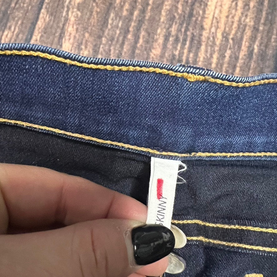 Rag & Bone Women's Skinny Jeans Size 26 Dark Wash Blue Denim