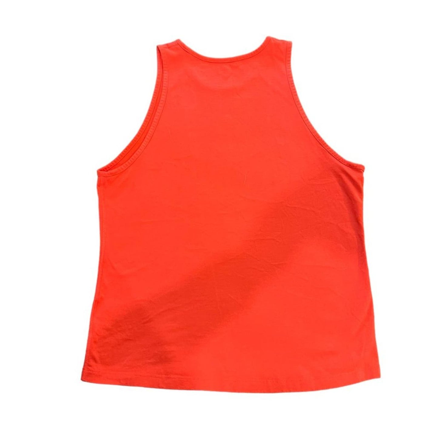 Nike Dri-Fit Women's Medium Red Logo Sleeveless Activewear Tank Top