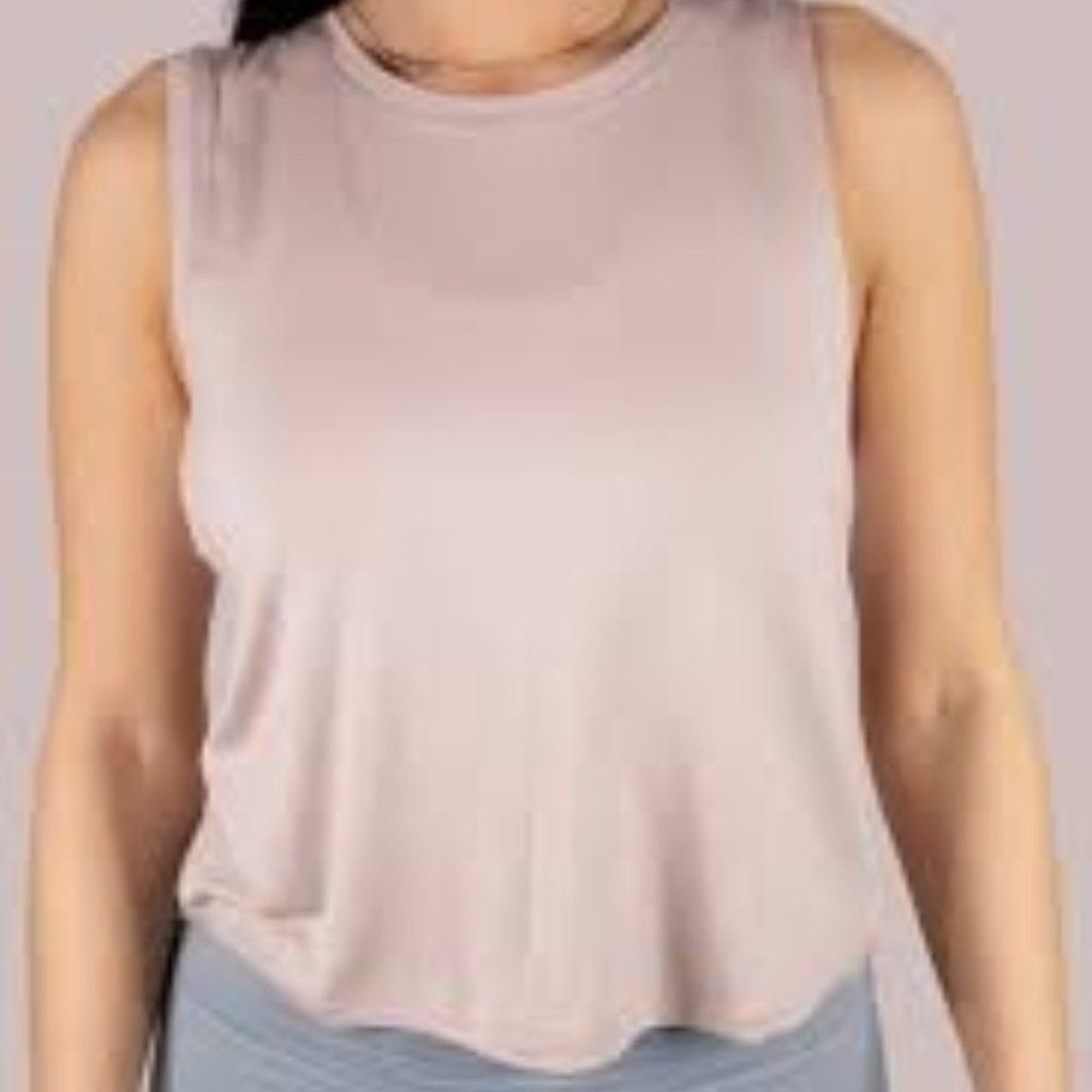 CALIA by Carrie Underwood Tank Top Womens 2XL Beige Blush Pink Sleeveless