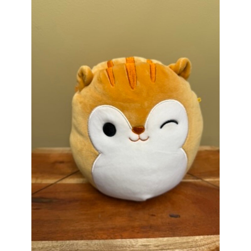 Squishmallows Quigley the Squirrel 7" Orange Plush Toy
