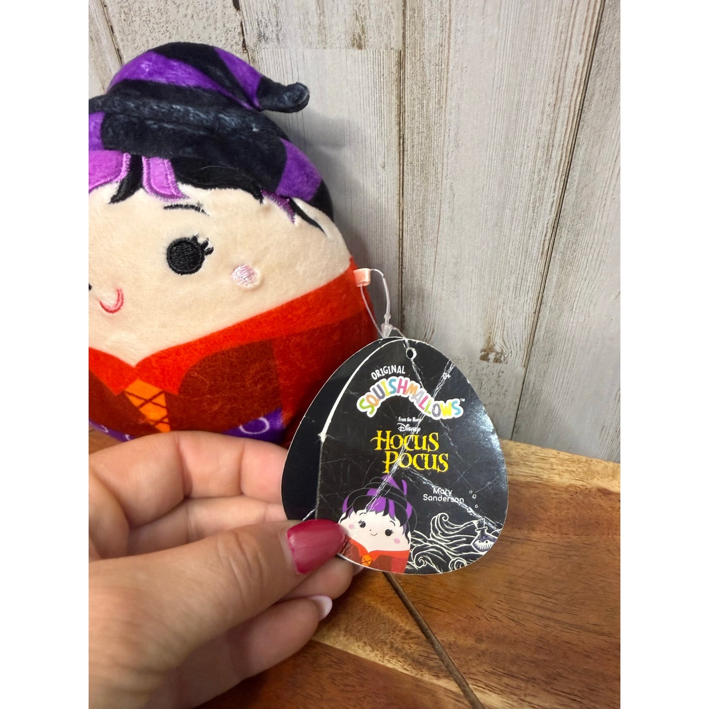 NWT Squishmallows 6" Hocus Pocus Mary Sanderson Plush Halloween 2023