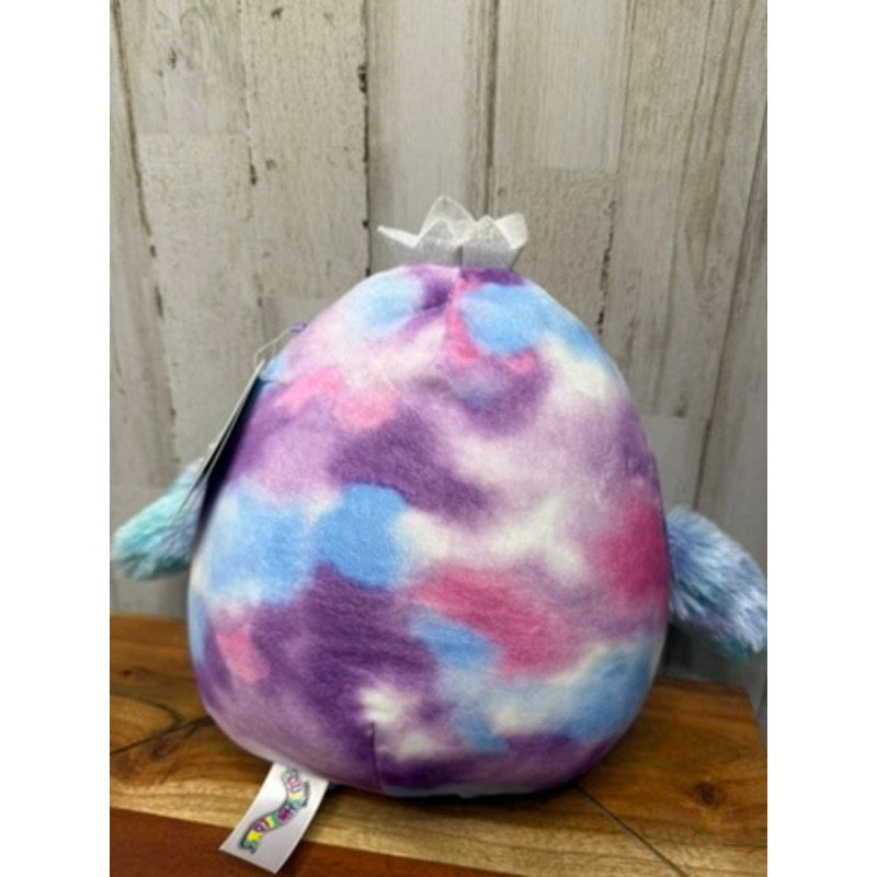 NWT Squishmallow Louisa the Penguin 10" Tie Dye Plush Toy Multicolor