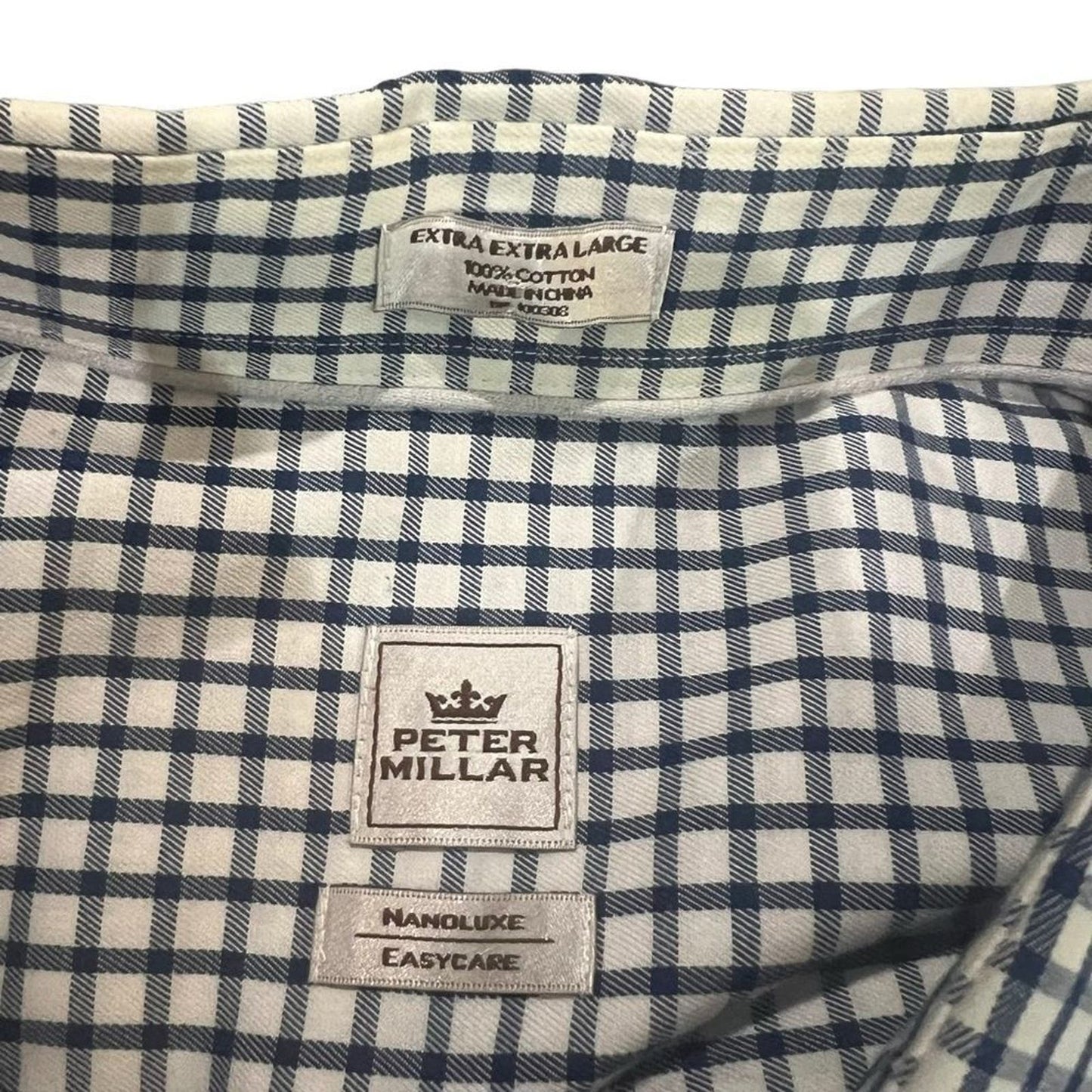 Peter Millar Nanoluxe Easycare Dress Shirts Size XXL