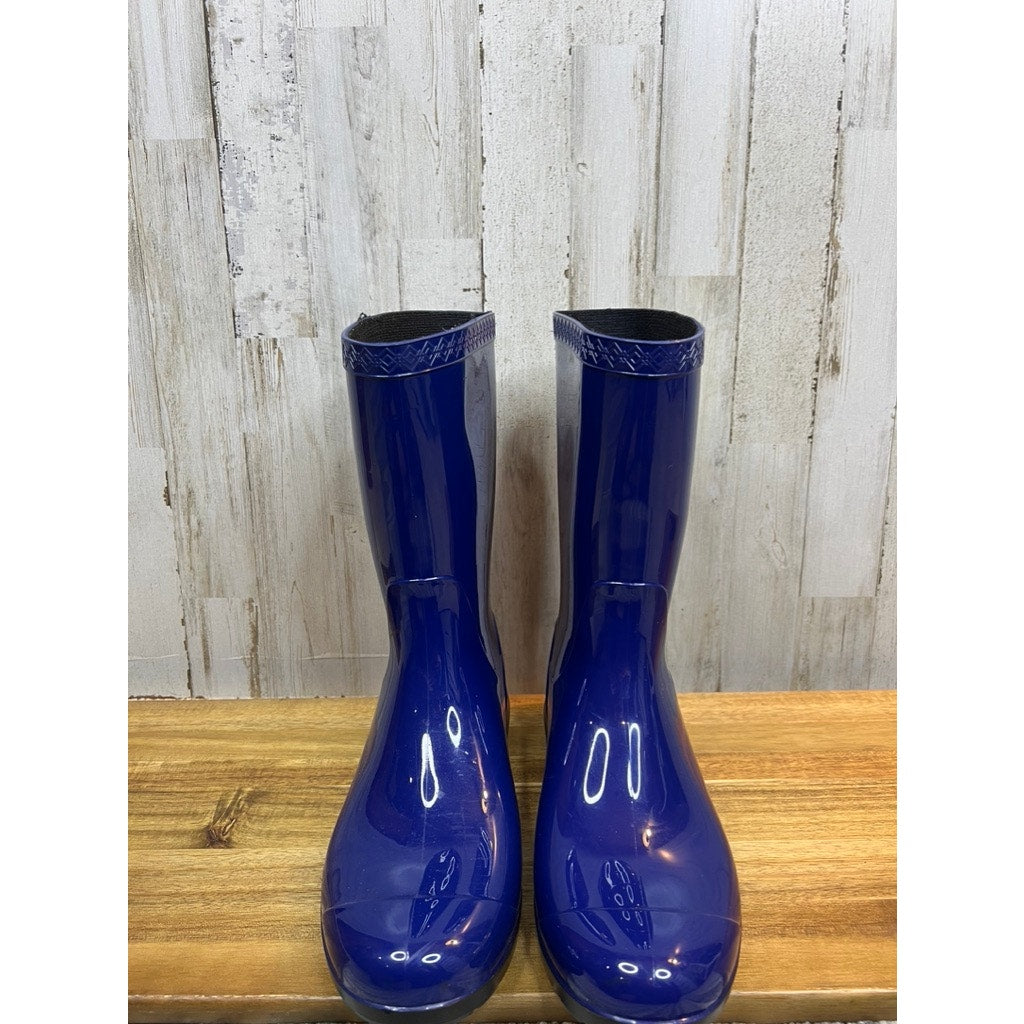 UGG Women's Sienna Rain Boot Blue Size 7 Waterproof Ankle Pull On