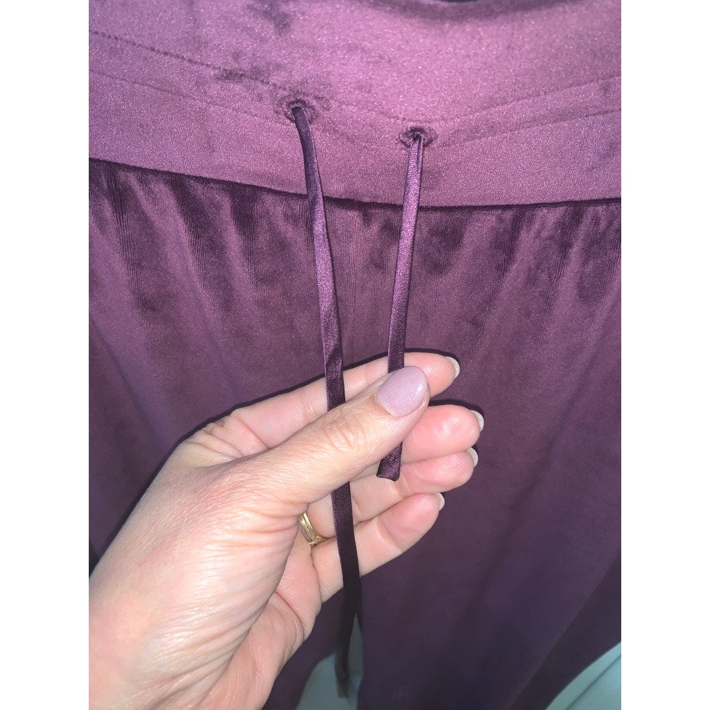 Victoria's Secret Women's XL Purple Velour Jogger Pants Casual