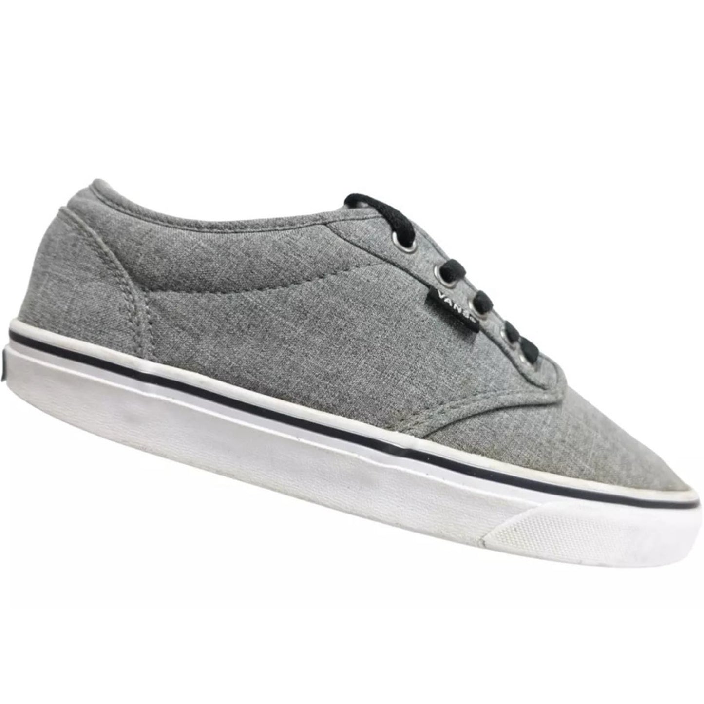 Vans Winston Rock Boy's Low Top Lace Up Grey Skate Shoes - Youth Size 12.5