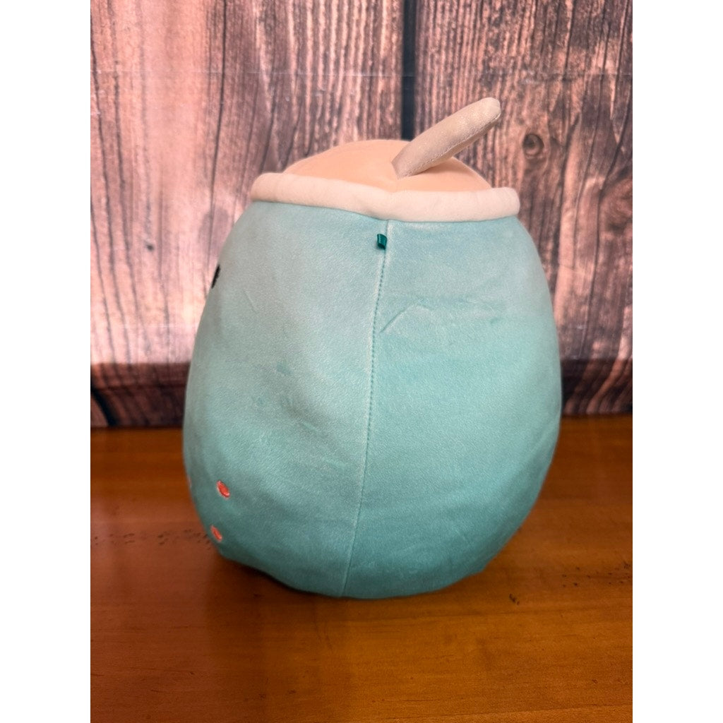 Squishmallows Jakarria Blue Boba Drink Plush Toy Medium 14 in