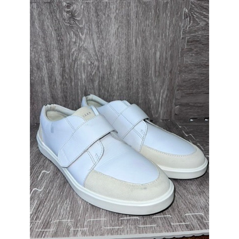 Cole Haan Men's White Leather Monk Strap Sneakers Size 9.5 Casual