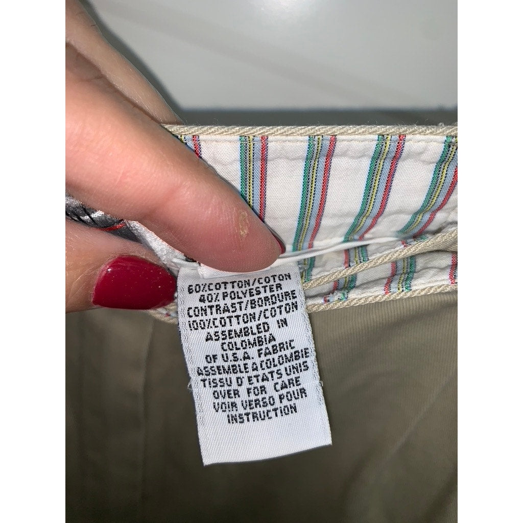 Talbots Petites Women's Size 12 Beige Chino Pants Straight Leg