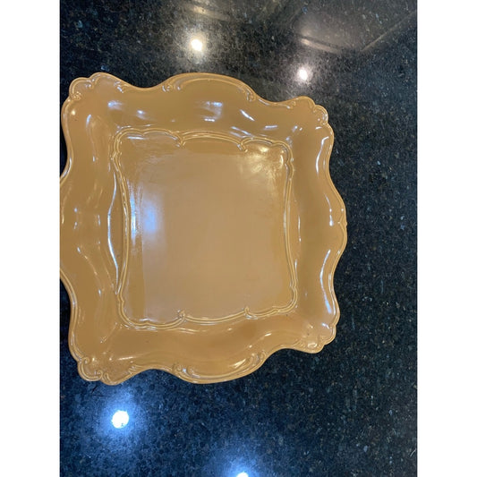 HOME 16" Square Ceramic Serving Platter