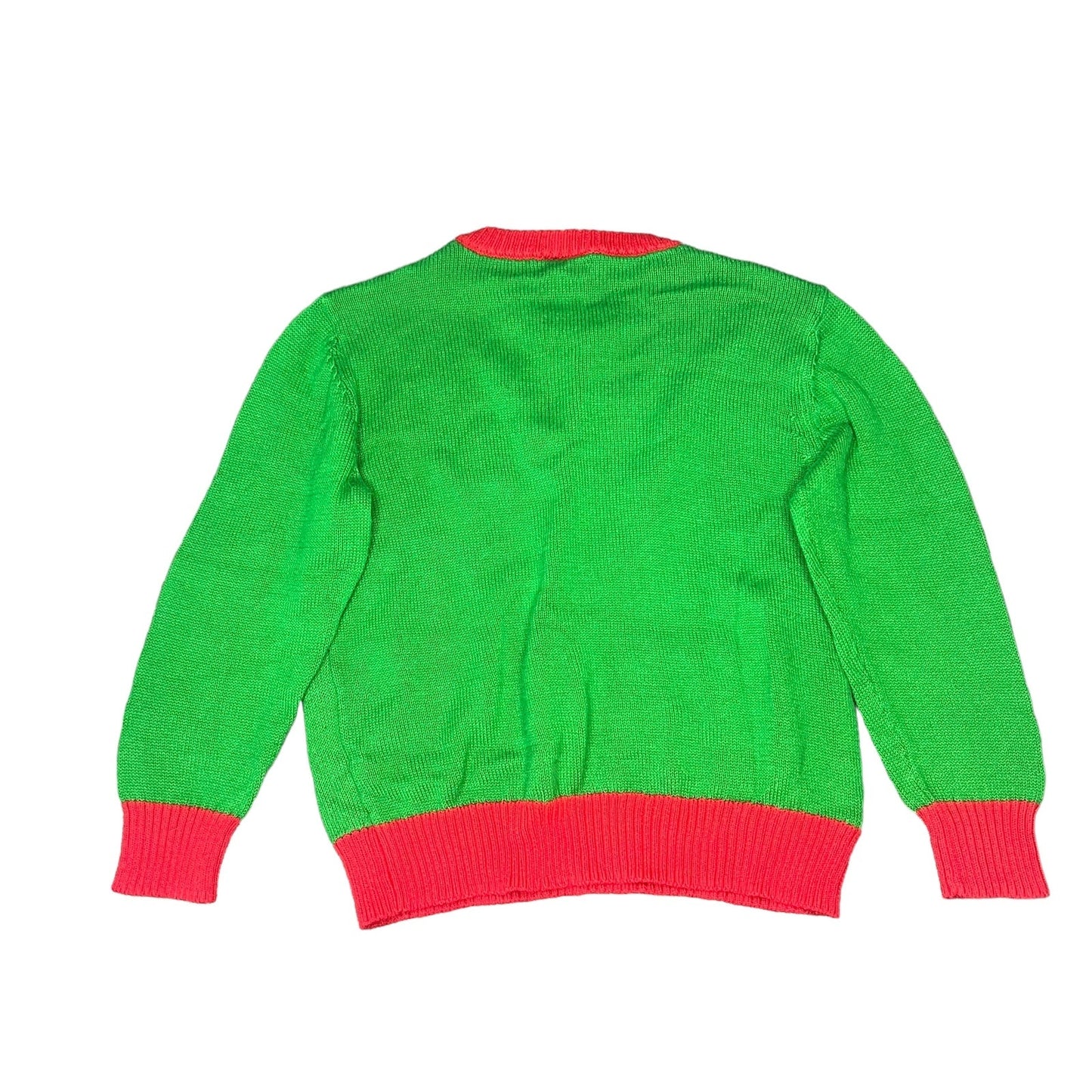 Dr. Seuss The Grinch Kids Size 5T  Green Christmas Pullover Holiday Sweater