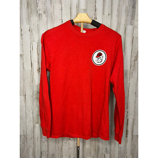 University of Georgia "Go Dawgs" Red Long Sleeve T-Shirt Women's Medium