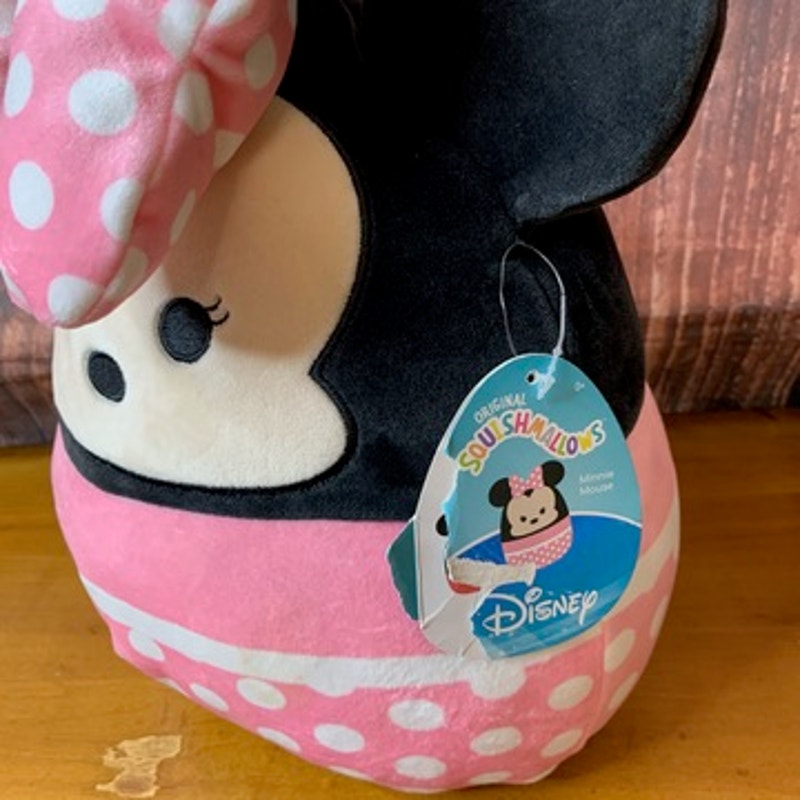NWT Squishmallows Disney Minnie Mouse Plush 10in w/Tag