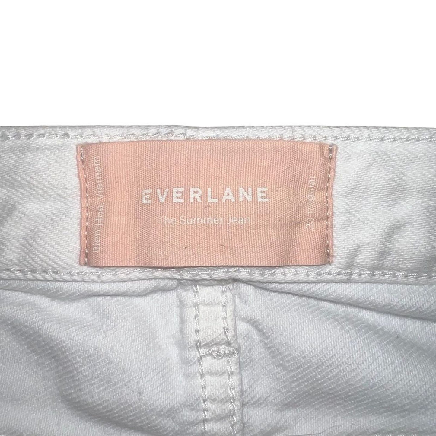 Everlane "The Summer Jean" High Waisted Straight Leg Ankle Jeans Size 27