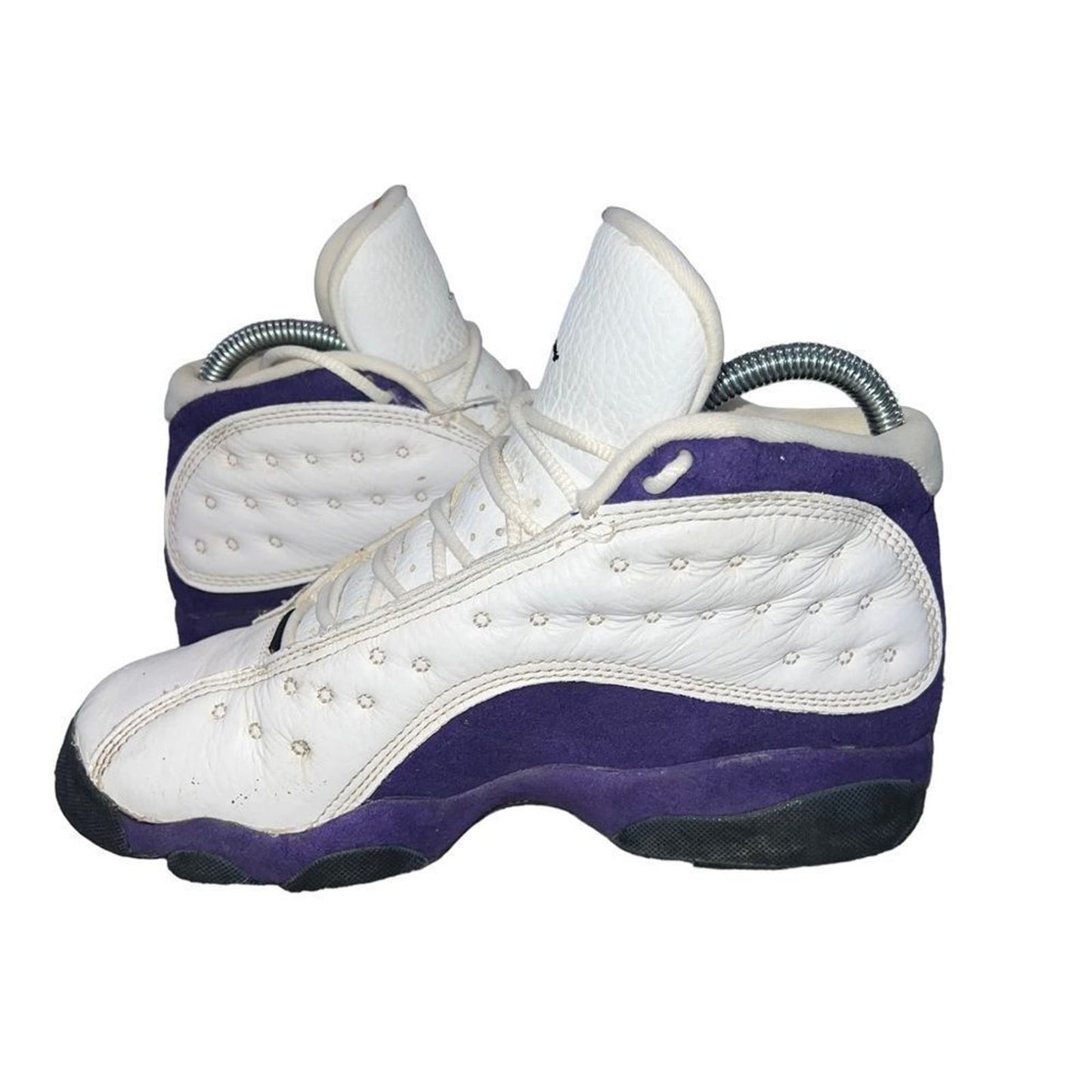 Air Jordan 13 Retro White and Purple Size 5Y