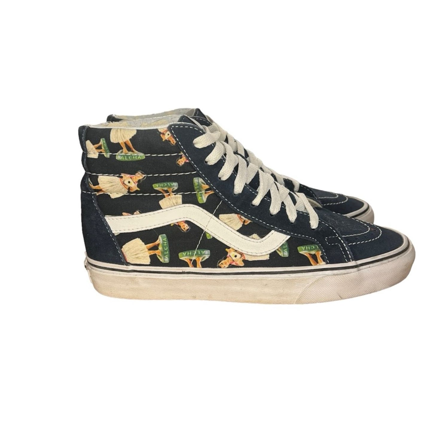 Vans Sk8-Hi Reissue Digi Hula Skate Shoes-Digi Hula/Persian Night M7.5/ W9