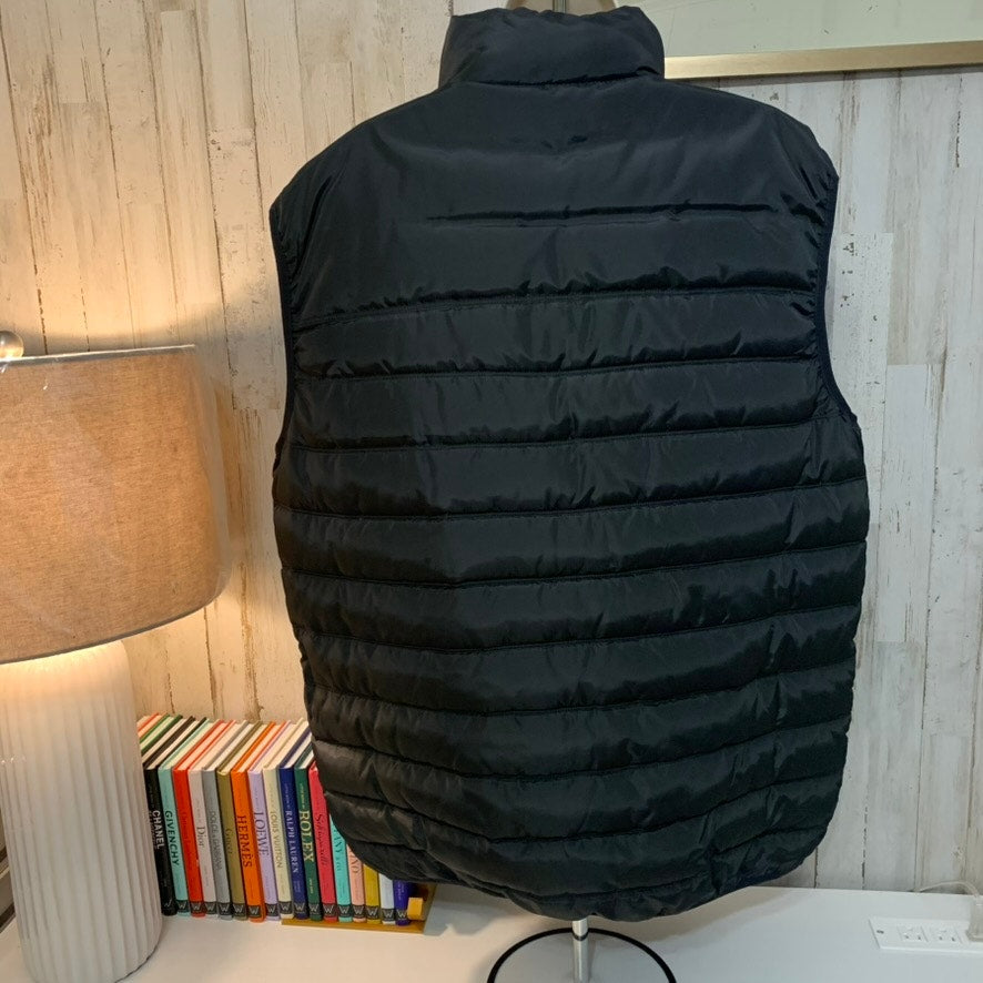 Trimark Insulated Puffer Vest Men's Size L Black Full Zip