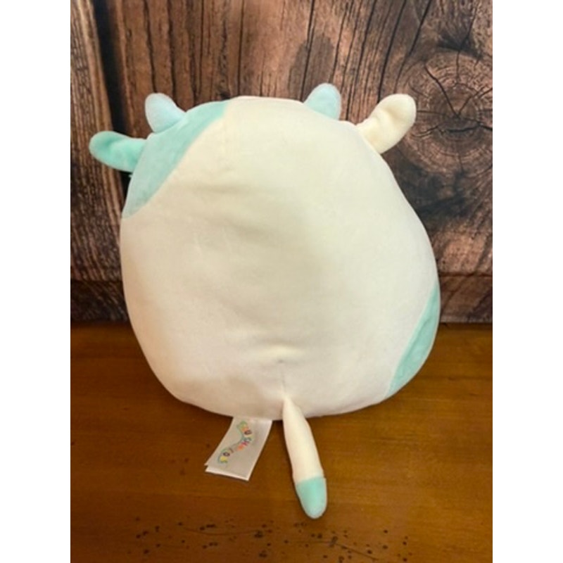 Squishmallow Belana the Cow Medium 8”Plush Toy Retired Multicolor