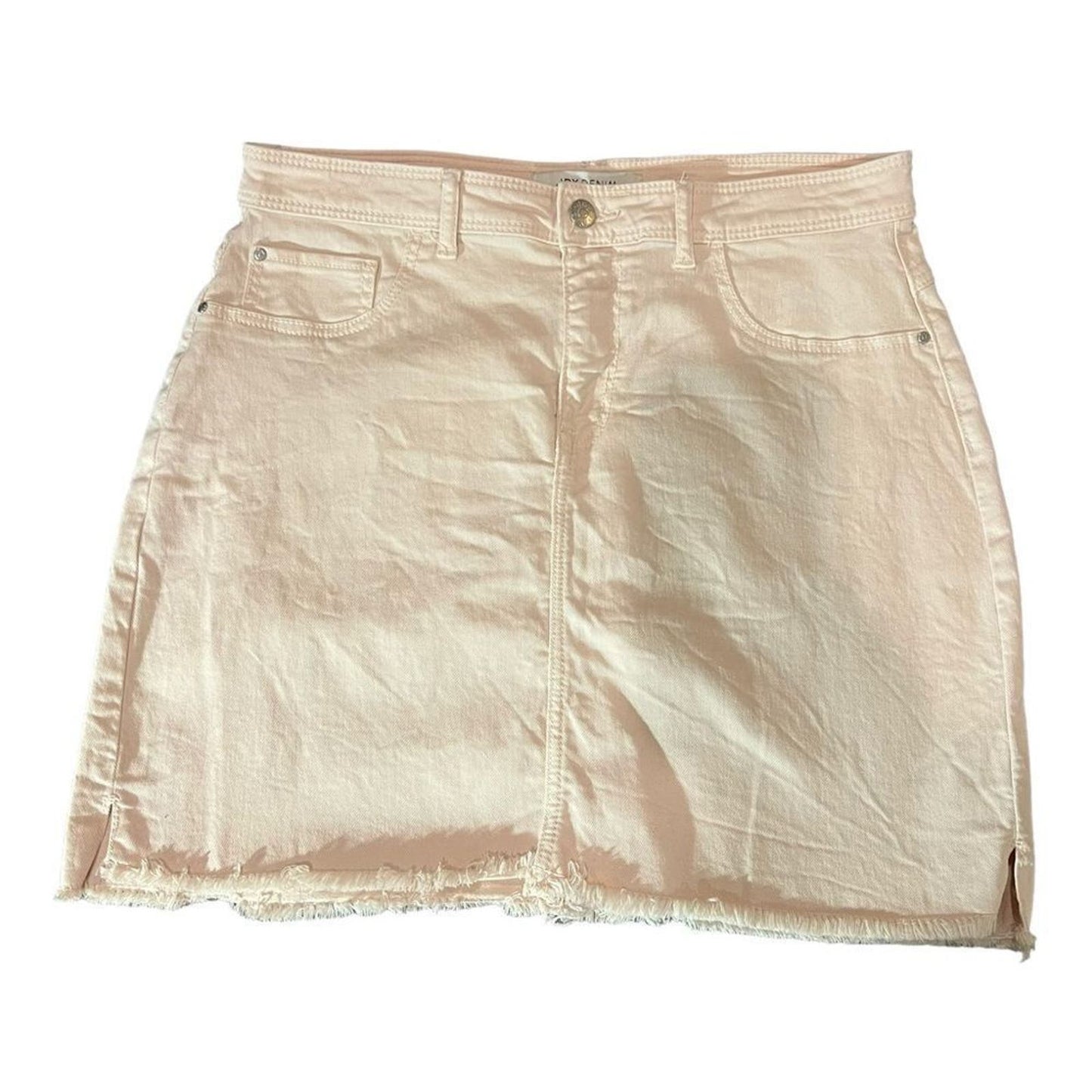 ASOS JDY Denim Pink Mini Skirt EU size 42 / US size 10