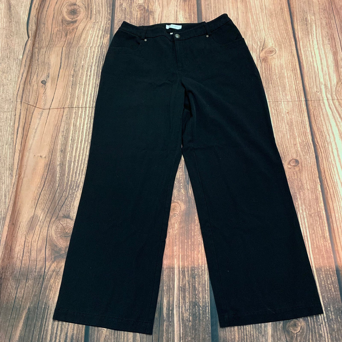 Christopher & Banks Petite Black Wide Leg Size 12P