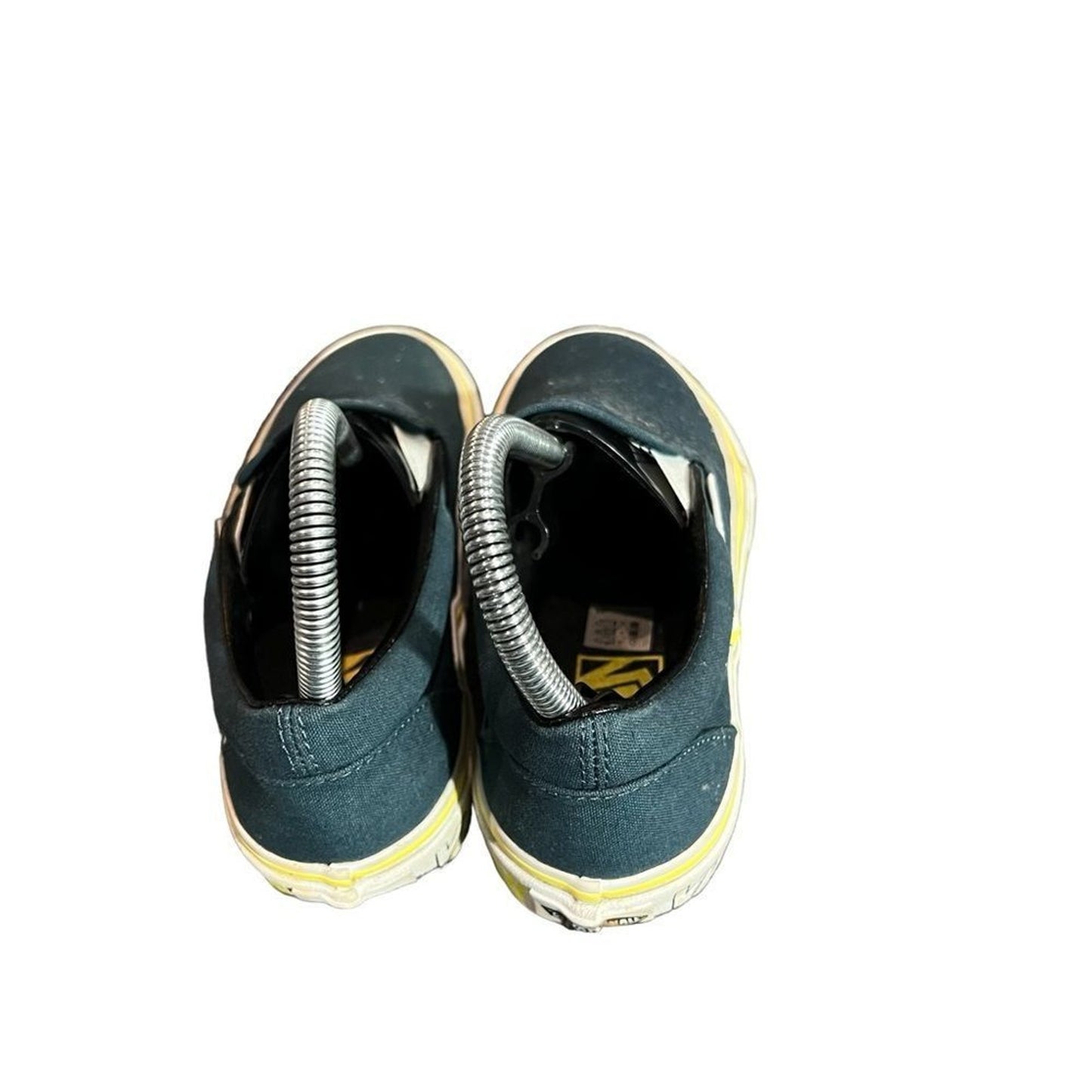 Vans Classic Slip-On Sneakers Women's 5.5 Blue/Teal Skate Casual Shoes