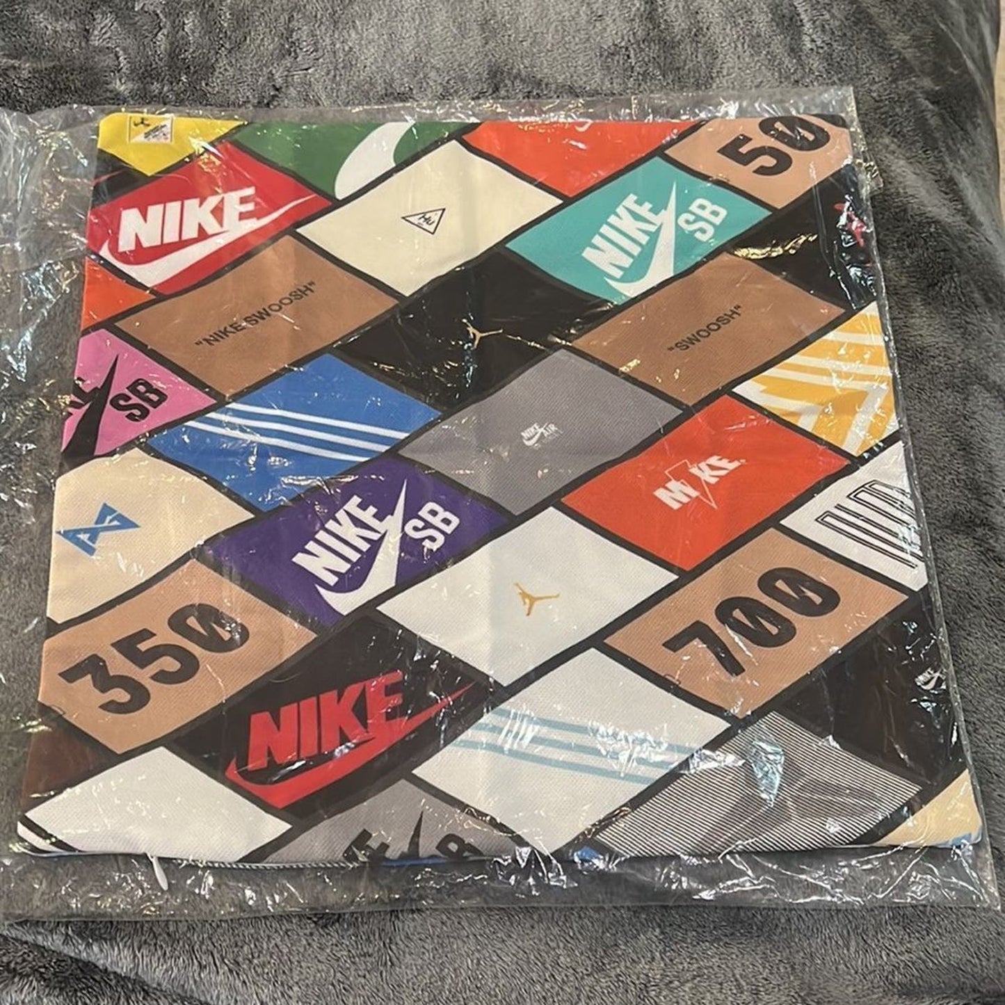 NWT Sneakers Pillowcase, Cushion Cover, Sneakers, Street Fashion Pillow Case