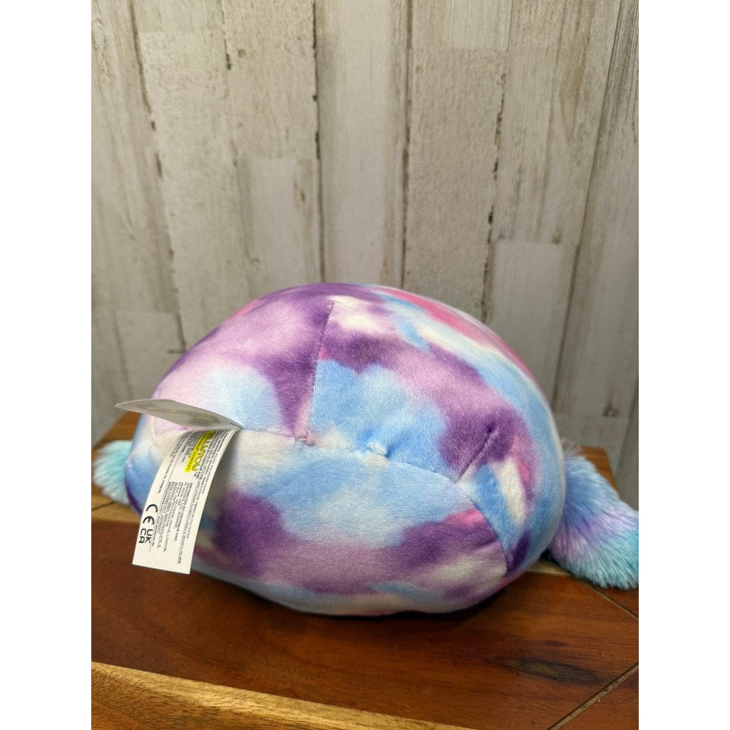 NWT Squishmallow Louisa the Penguin 10" Tie Dye Plush Toy Multicolor