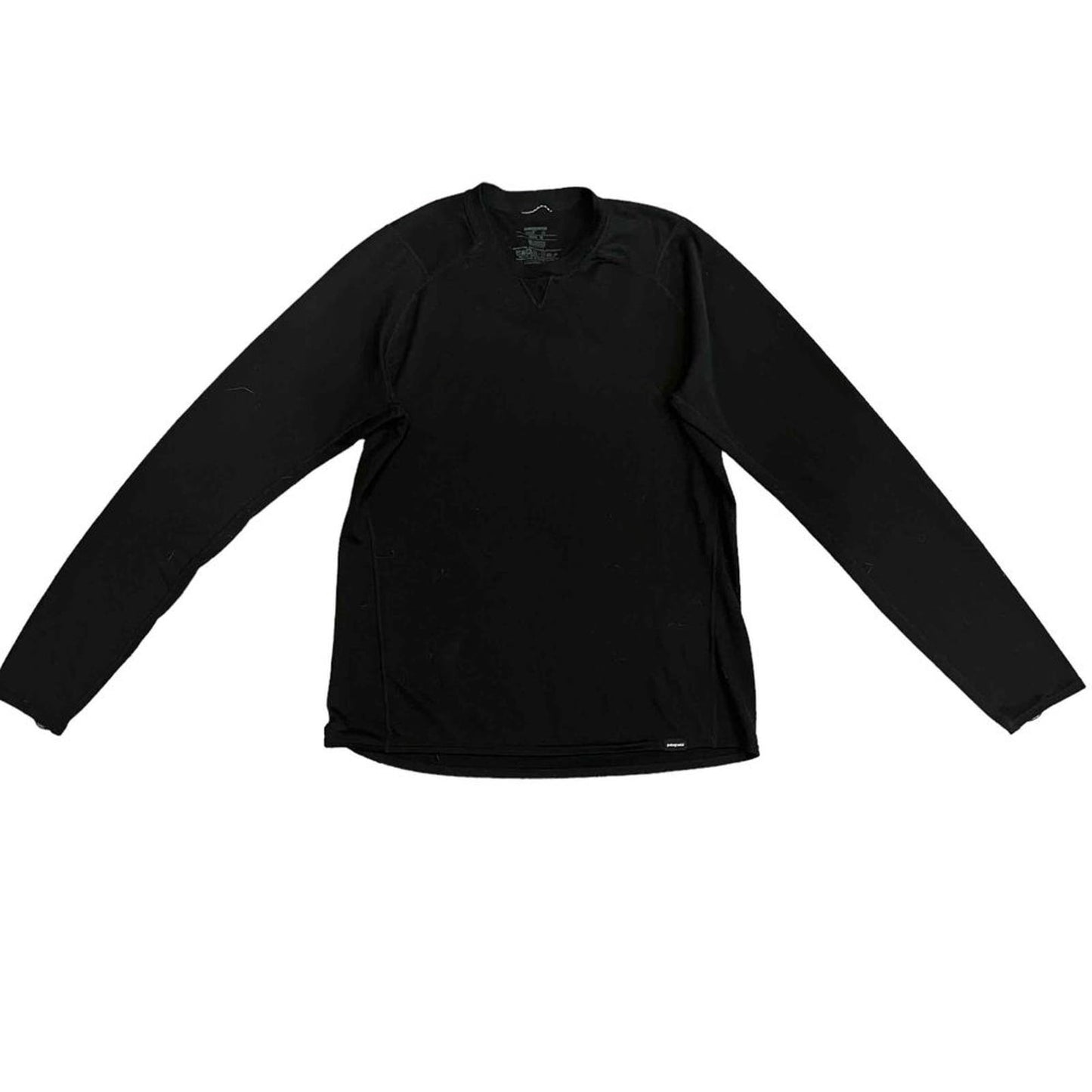 Patagonia Capilene 3 Midweight Men's Medium Black Long Sleeve Crewneck Pullover