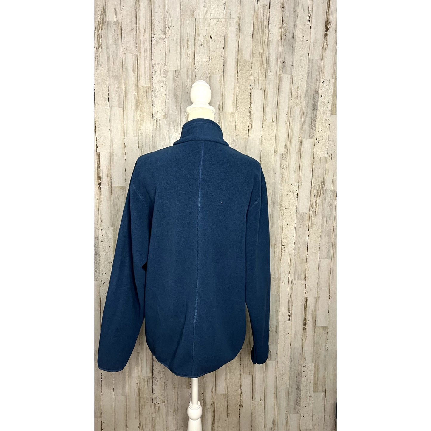 Amazon Essentials Men's Star Wars Fleece Jacket Blue Full-Zip Size Medium
