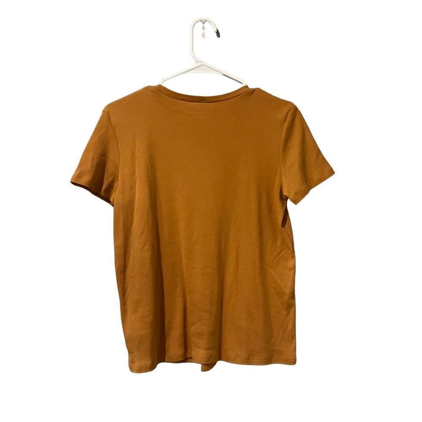 American Eagle Women’s Size Small Tan/Brown Short Sleeve Shirt