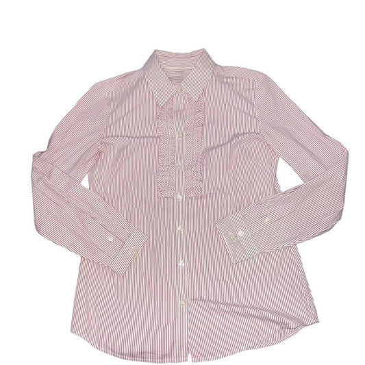 Banana Republic Women's Button Down Size 6 with ruffled front