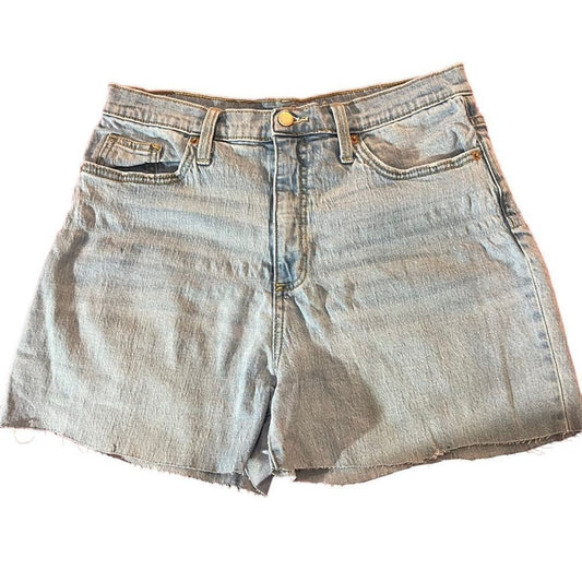 Universal Thread Size 12 Light Wash Mom Shorts