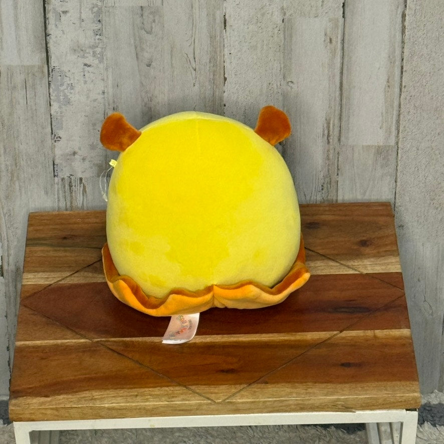 Squishmallows Bijan Yellow Dumbo Octopus Plush Toy Small 8"