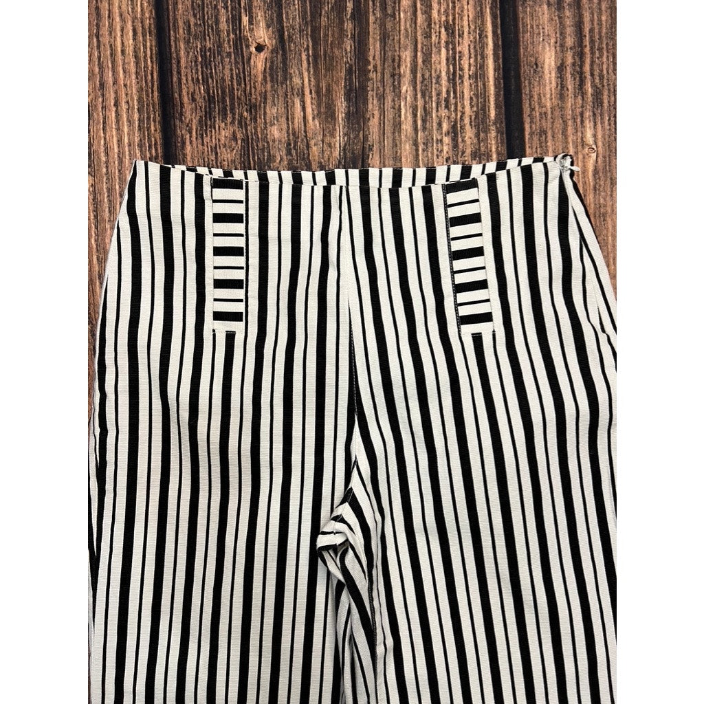 Boston Proper Women's Striped High Waist Palazzo Pants Size 10