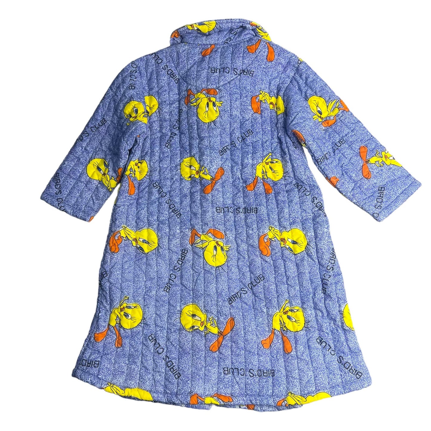 Fair lady Kids Size 6 Blue Looney Tunes Tweety Bird Long Sleeve Button Up Coat