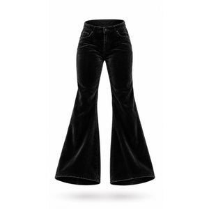 Talbots Pant Women Size 10 Black Curvy Straight Leg Mid Rise