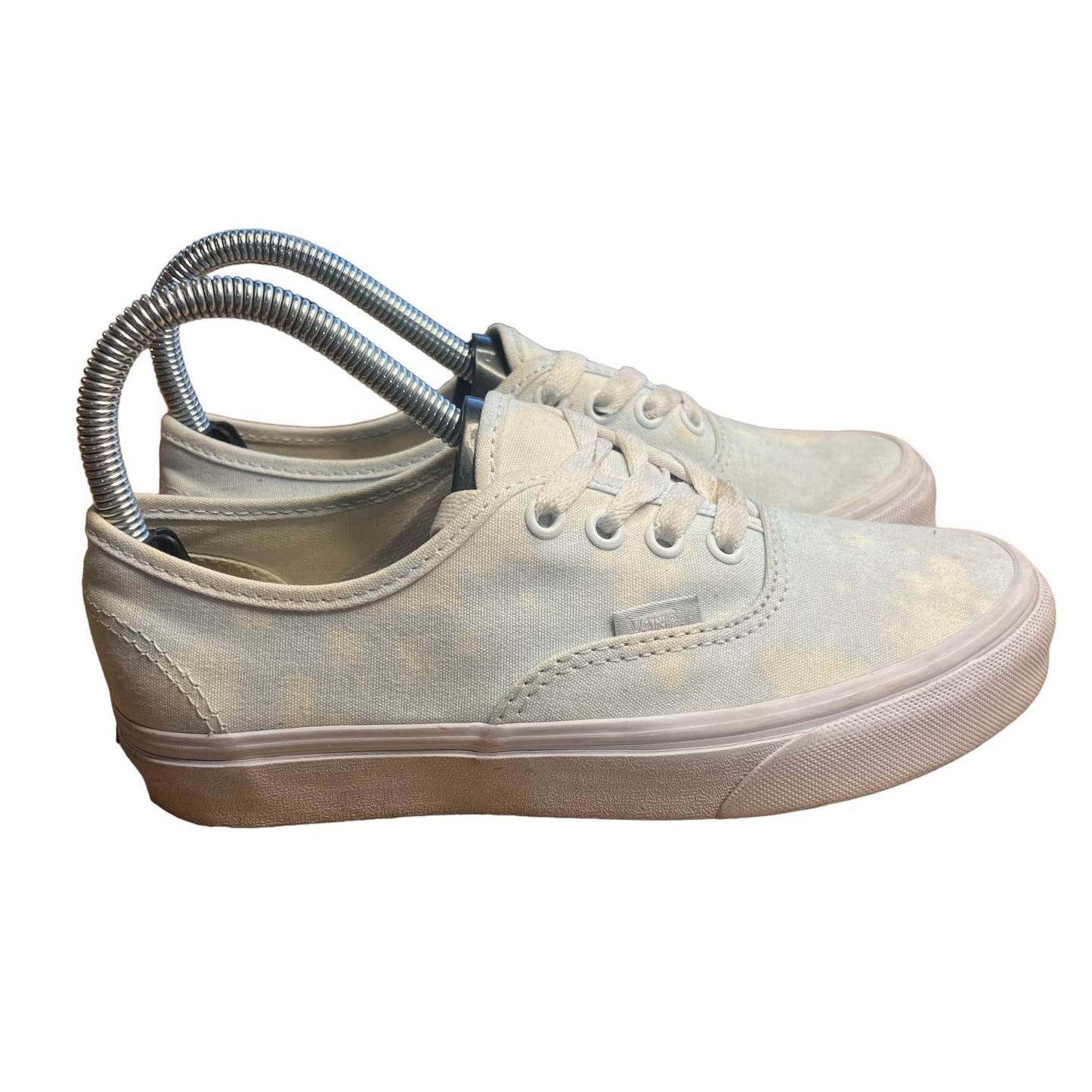 Vans Authentic Bleach Wash Low-Top Lace-Up Sneakers Women's Size 6