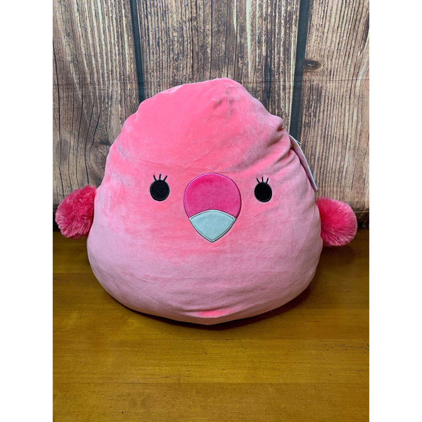 NWT Squishmallows Cookie the Flamingo Plush Pink 16 in