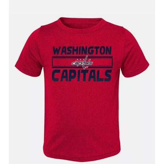 NWT NHL Washington Capitals Red Victory Arch T-Shirt Kids Size XL