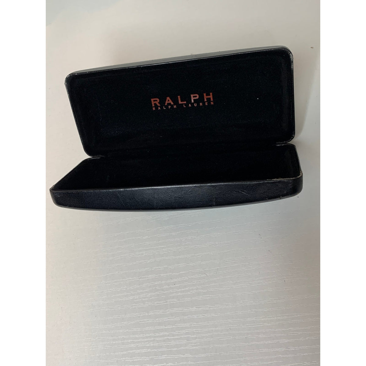 Ralph Lauren Eyeglasses Sunglasses Case Unisex One Size Black Logo