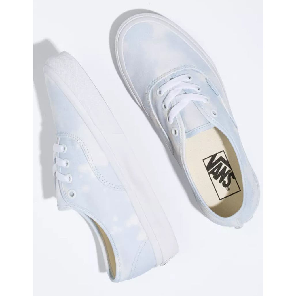 Vans Authentic Bleach Wash Low-Top Lace-Up Sneakers Women's Size 6