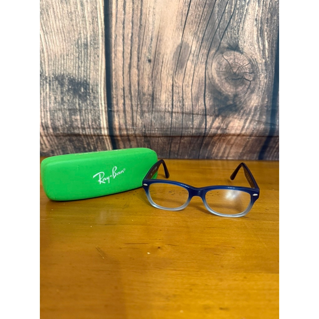 Ray-Ban Kids Blue Square Full Rim RX Eyeglasses Frames ONLY Unisex